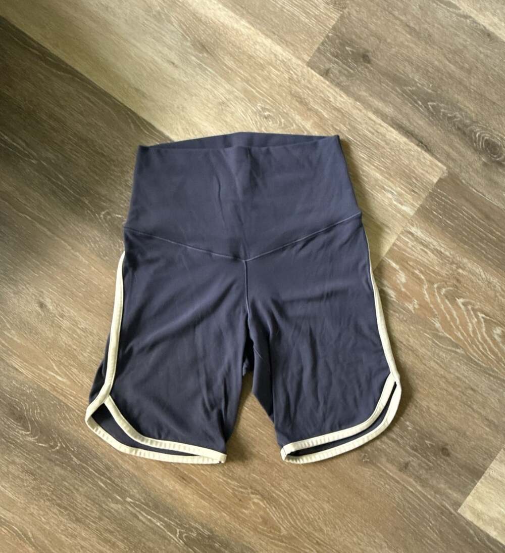 Offline by Aerie Real Me Xtra Bike Short Size S Navy Blue